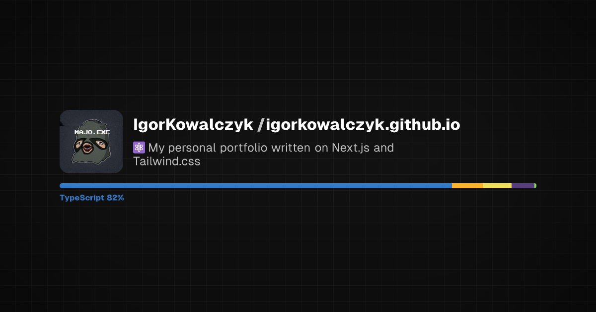 Preview of igorkowalczyk.github.io